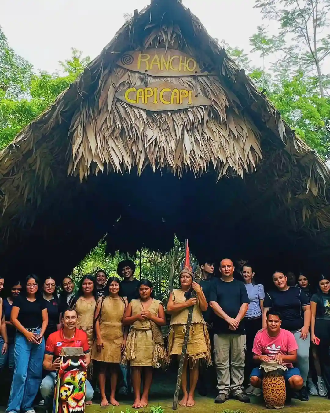 Traditional Maleku craft workshop, indigenous cultural tour Costa Rica