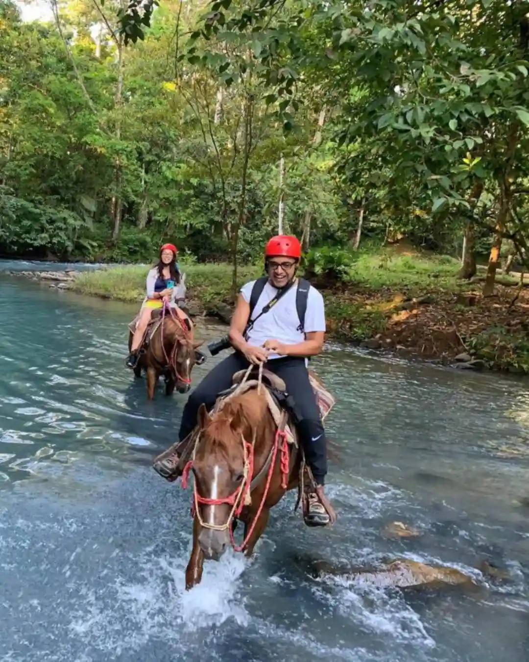 Private Rio Celeste horseback riding rainforest tour with lunch included